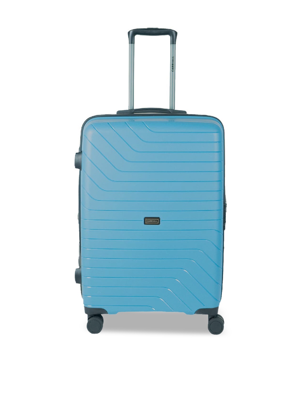 

CARRIALL Hard-Sided Medium Trolley Suitcase, Blue