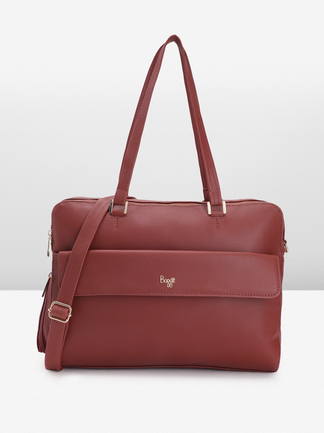 

Baggit Laptop Handheld Bag, Rust