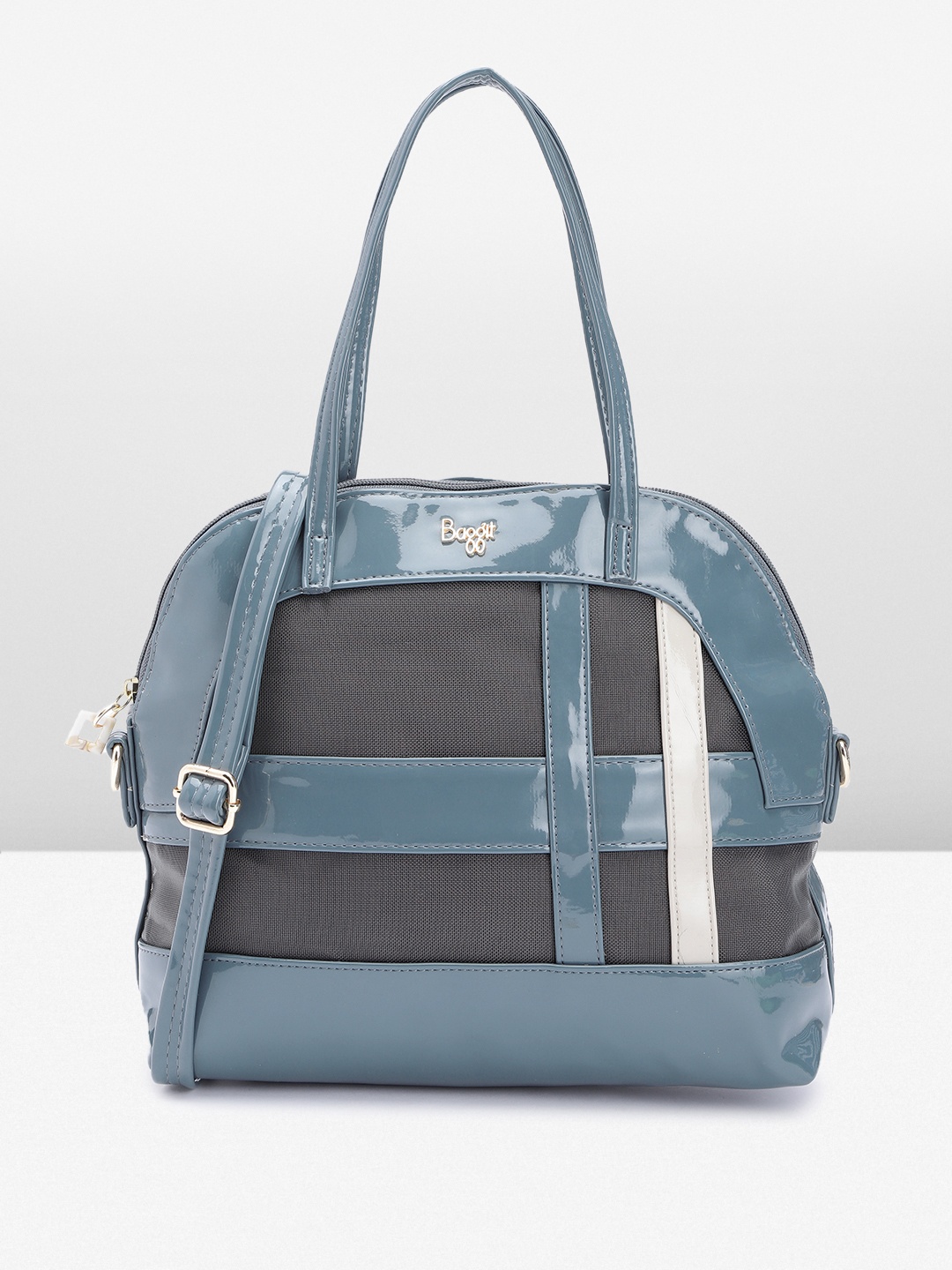 

Baggit Structured Shoulder Bag, Blue
