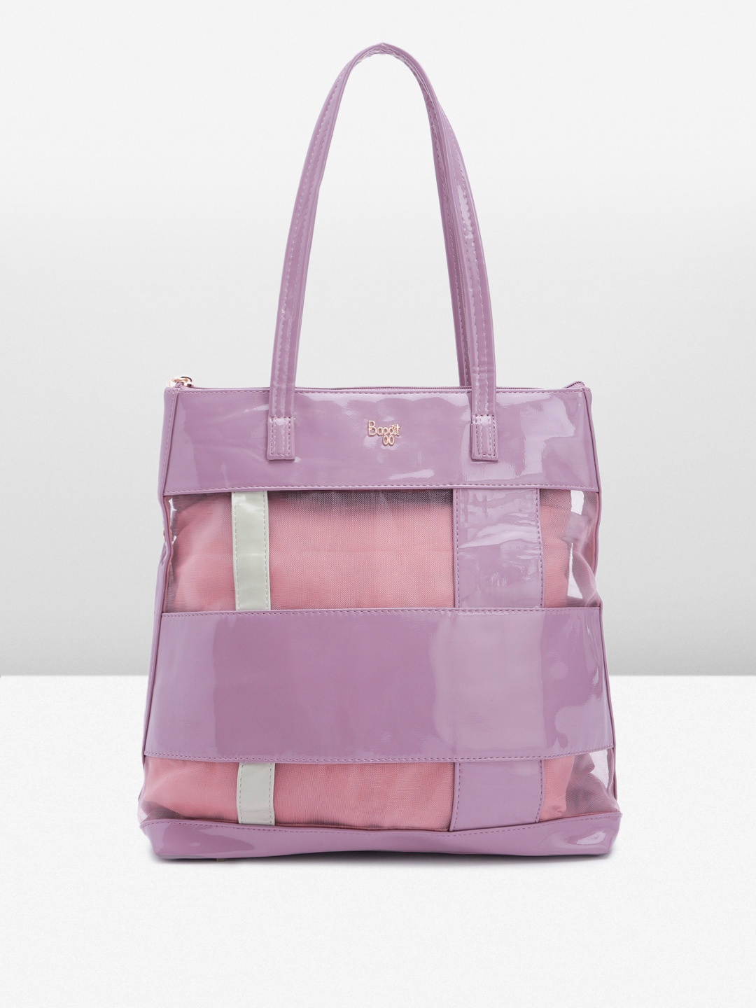 

Baggit Striped Shoulder Bag, Purple