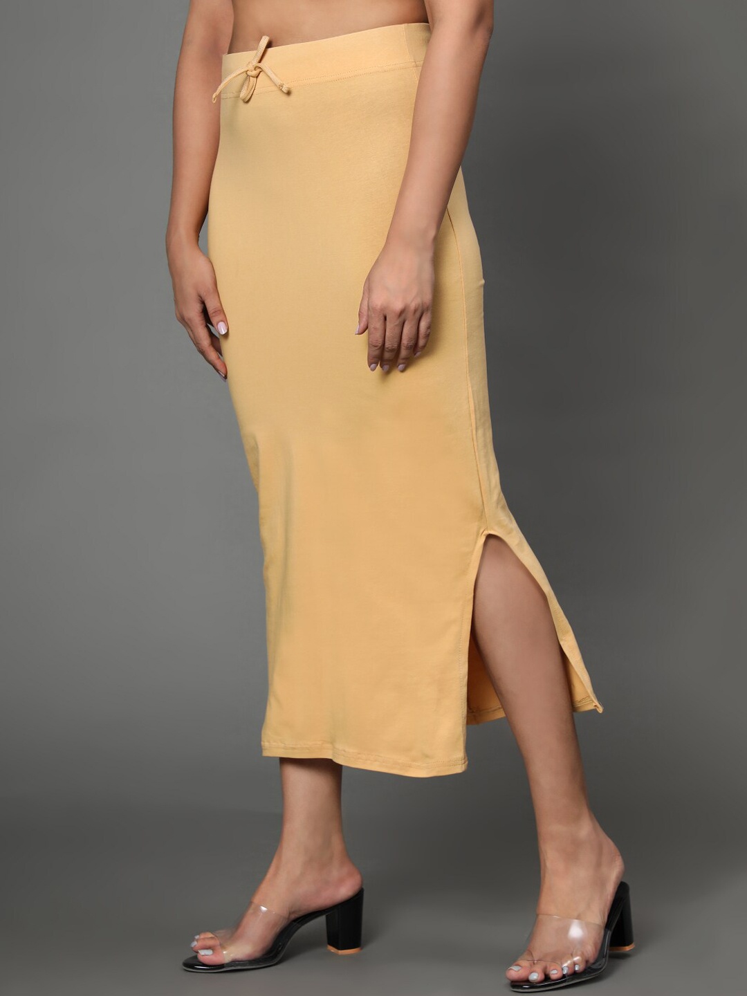 

Jaanvi Cotton Saree Shapewear, Beige