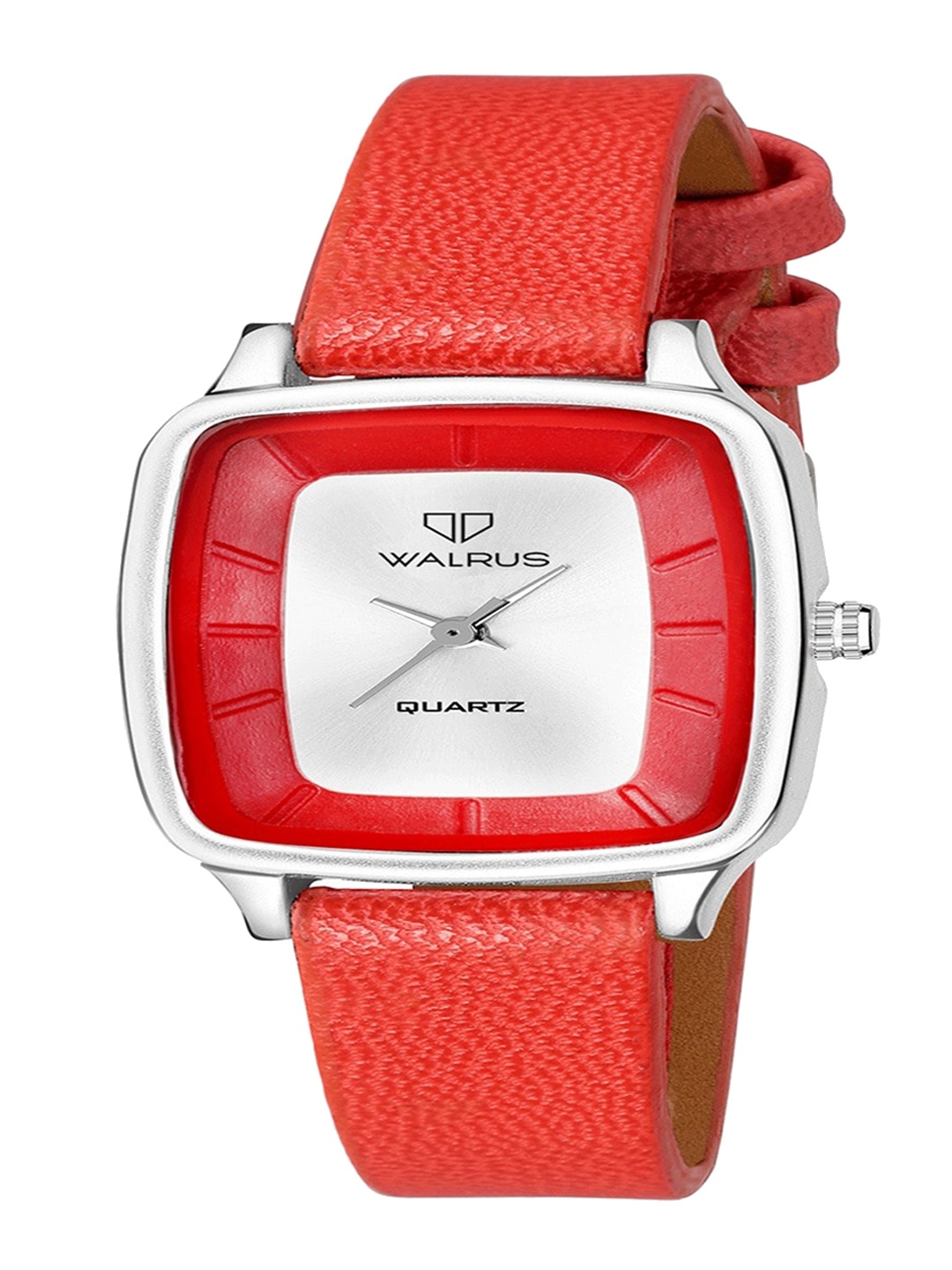 

Walrus Women Set Of 2 Brass Dial & Leather Style Analogue Watch WWTW-SUMMER-II-071007, Red