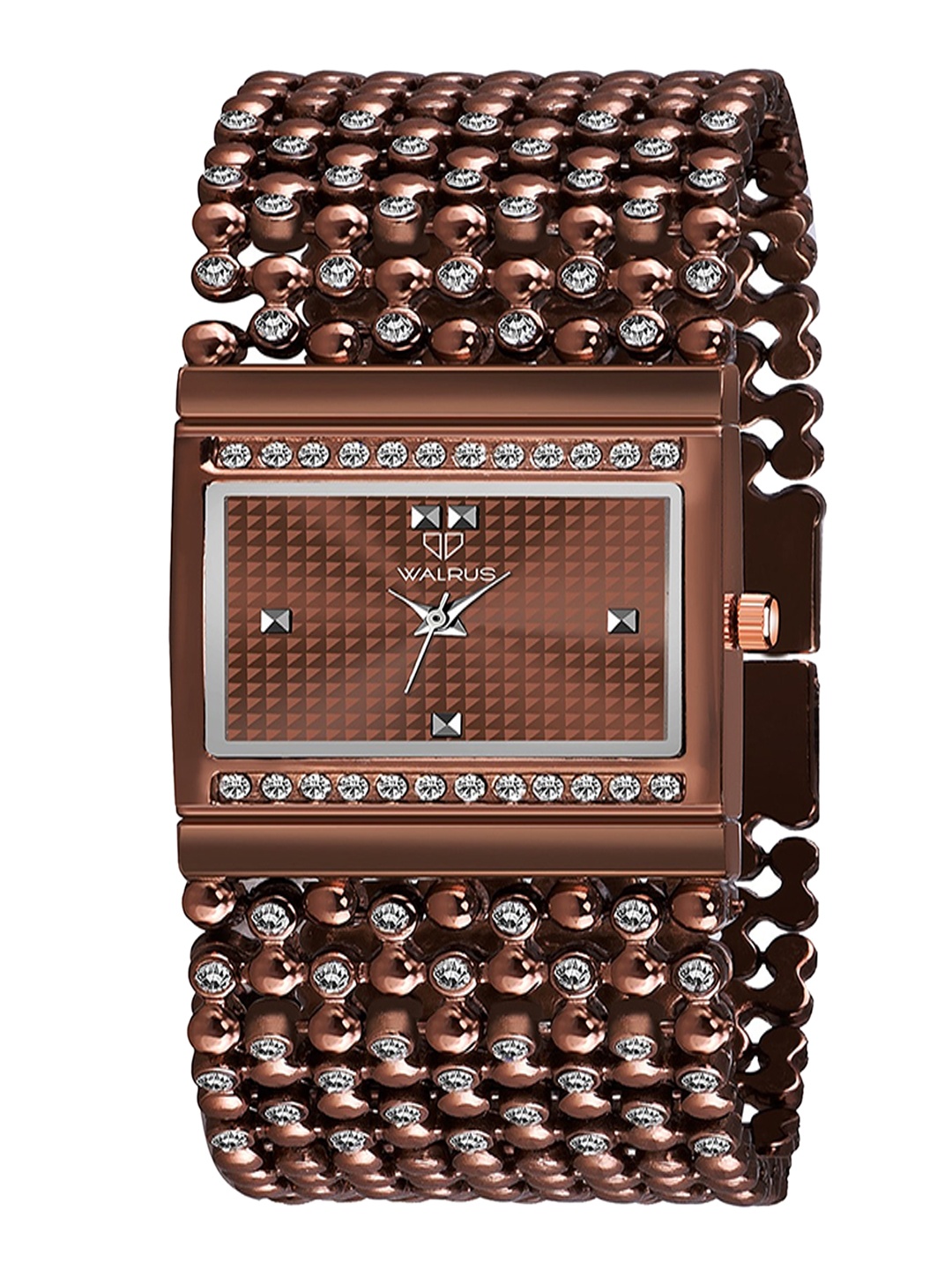 

Walrus Women Brass Dial & Stainless Steel Bracelet Style Watch WWTW-VCT-XXIII-090909, Brown