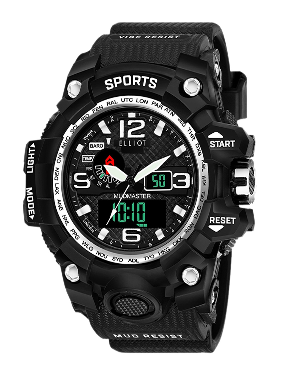 

Walrus Men Dial & Straps Analogue and Digital Sports Watch EWTM-SPORTS-III-020407, Green