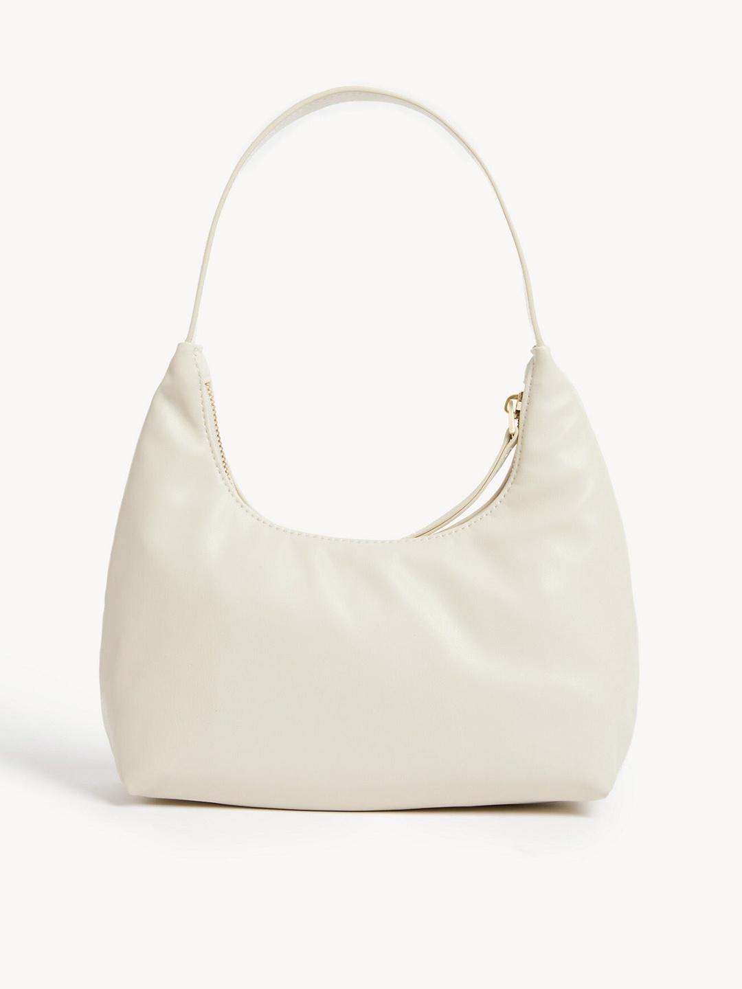 

Marks & Spencer Half Moon Hobo Bag, Cream