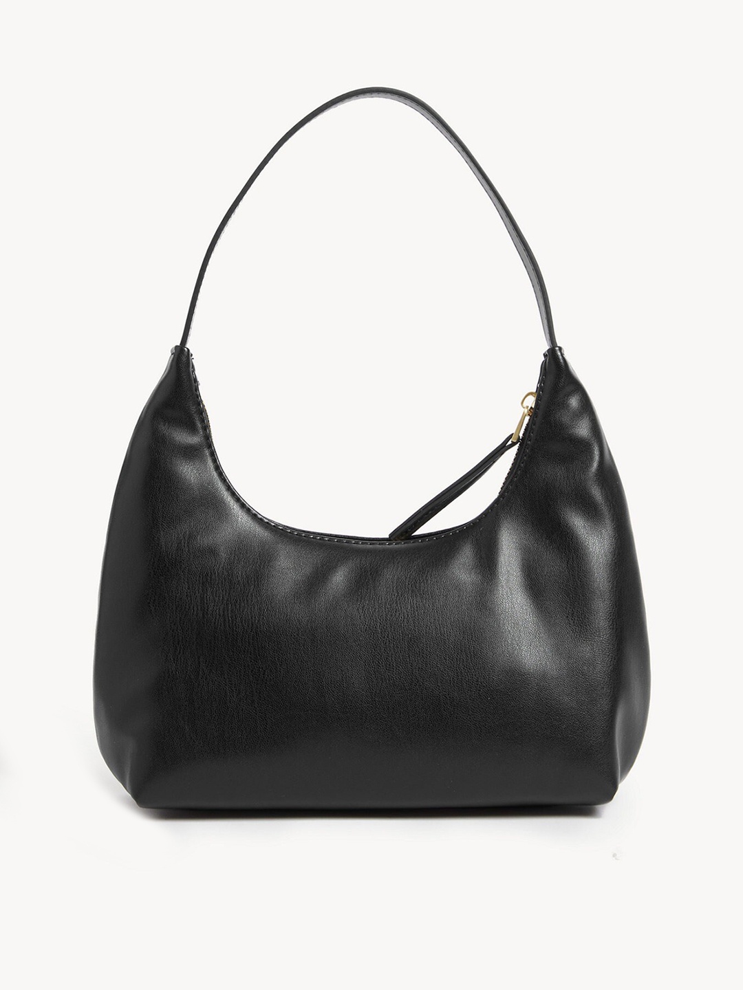 

Marks & Spencer Half Moon Hobo Bag, Black