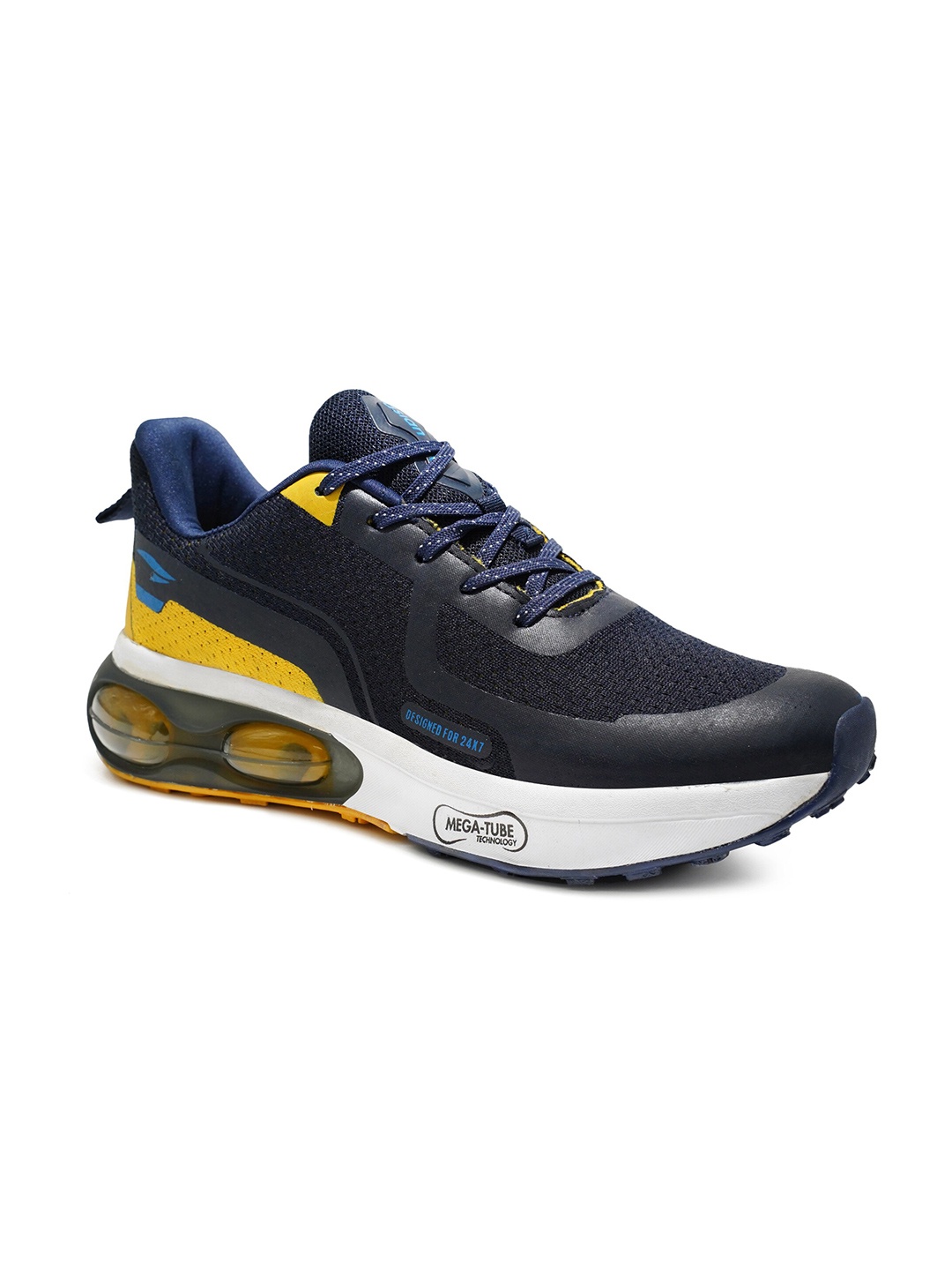 

ASIAN Men Megacapsule-01 Non-Marking Running Shoes, Navy blue