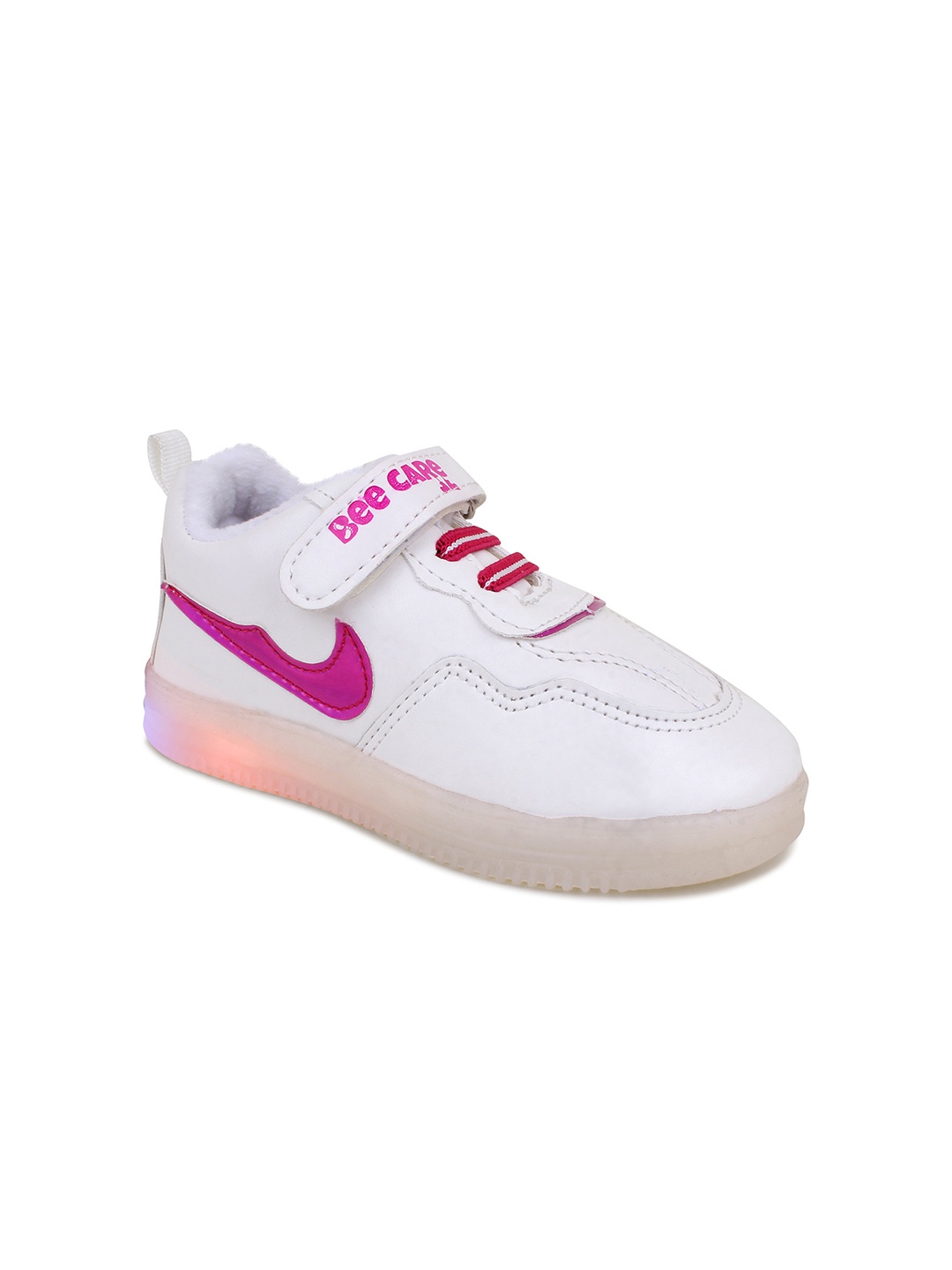 

Superminis Kids Colourblocked Lightweight Sneakers, White