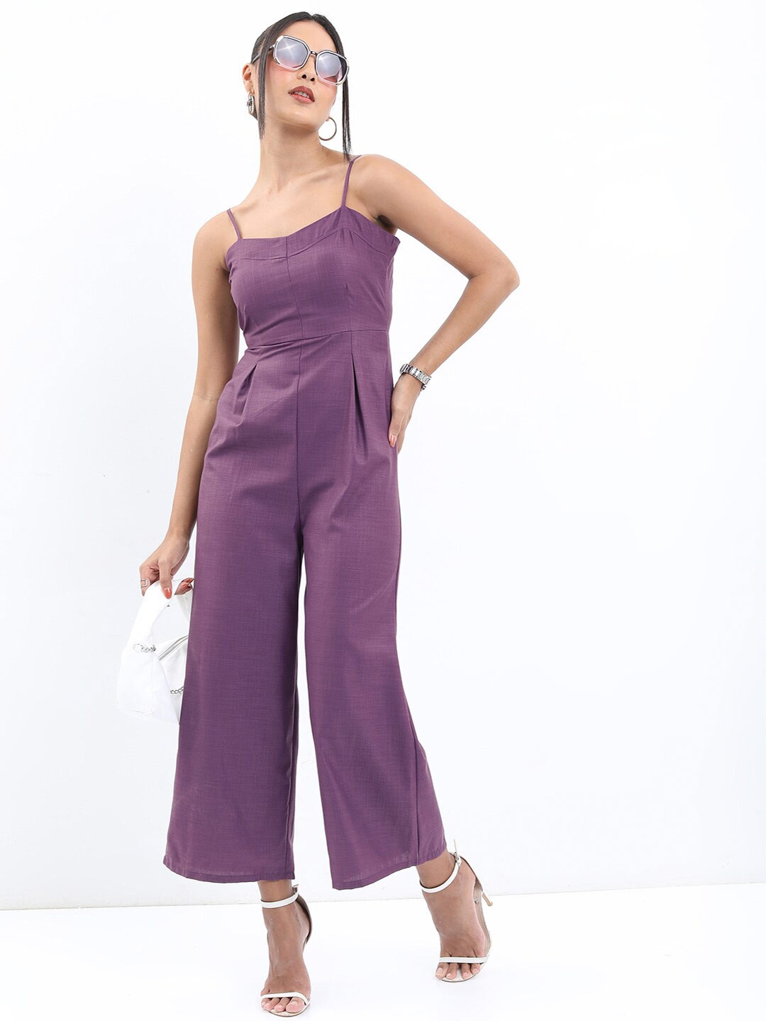 Tokyo Talkies Shoulder Straps Basic Jumpsuit