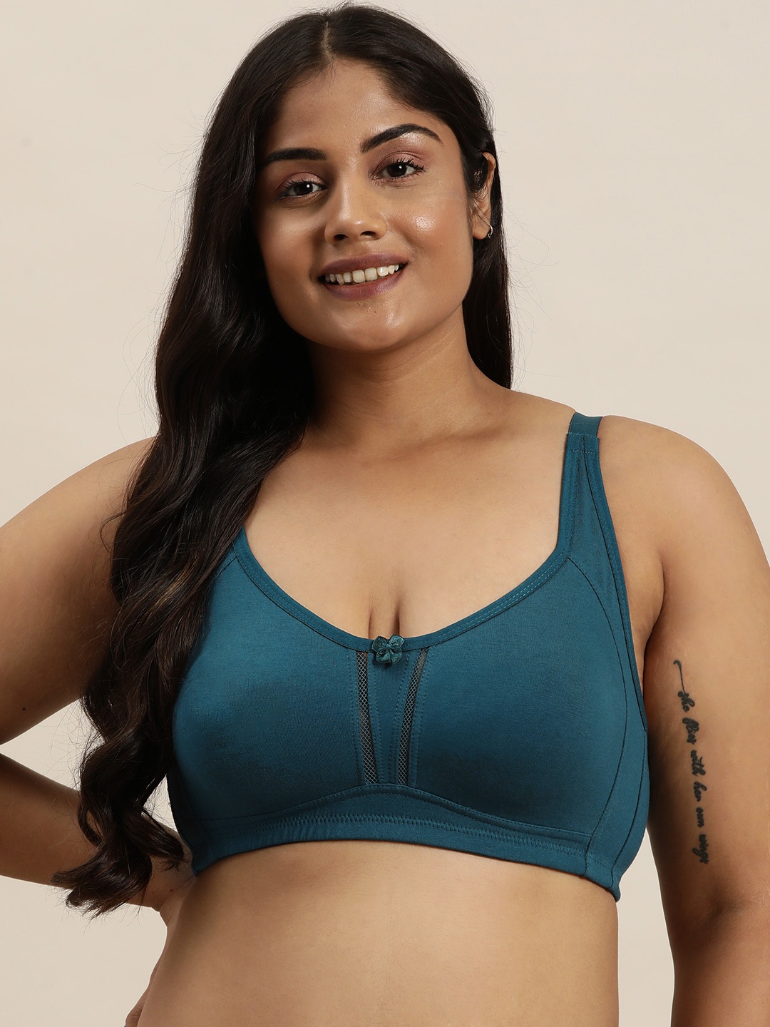 

Sztori Plus Size T-shirt Bra, Teal