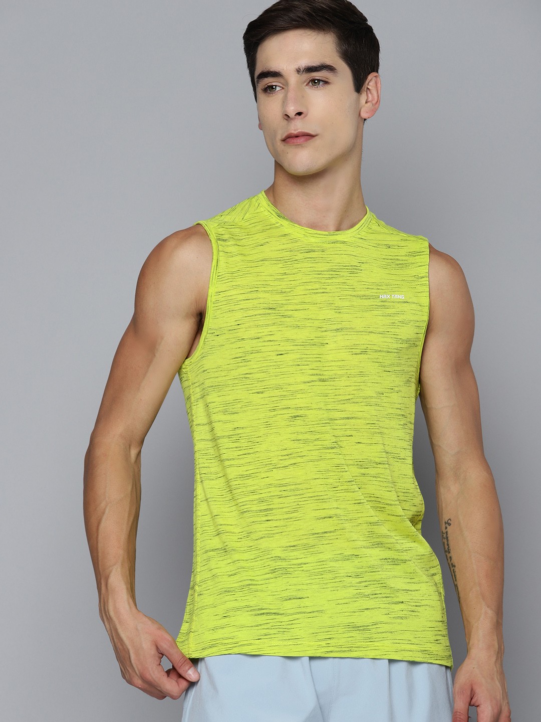 

HRX by Hrithik Roshan Training T-shirt, Fluorescent green