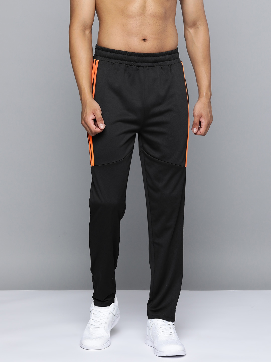 

HRX by Hrithik Roshan Rapid-Dry Regular Fit Track Pants, Black