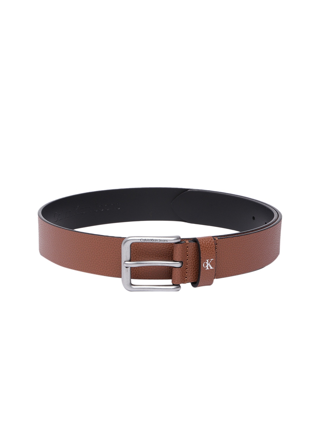 

Calvin Klein Men Leather Belt, Brown