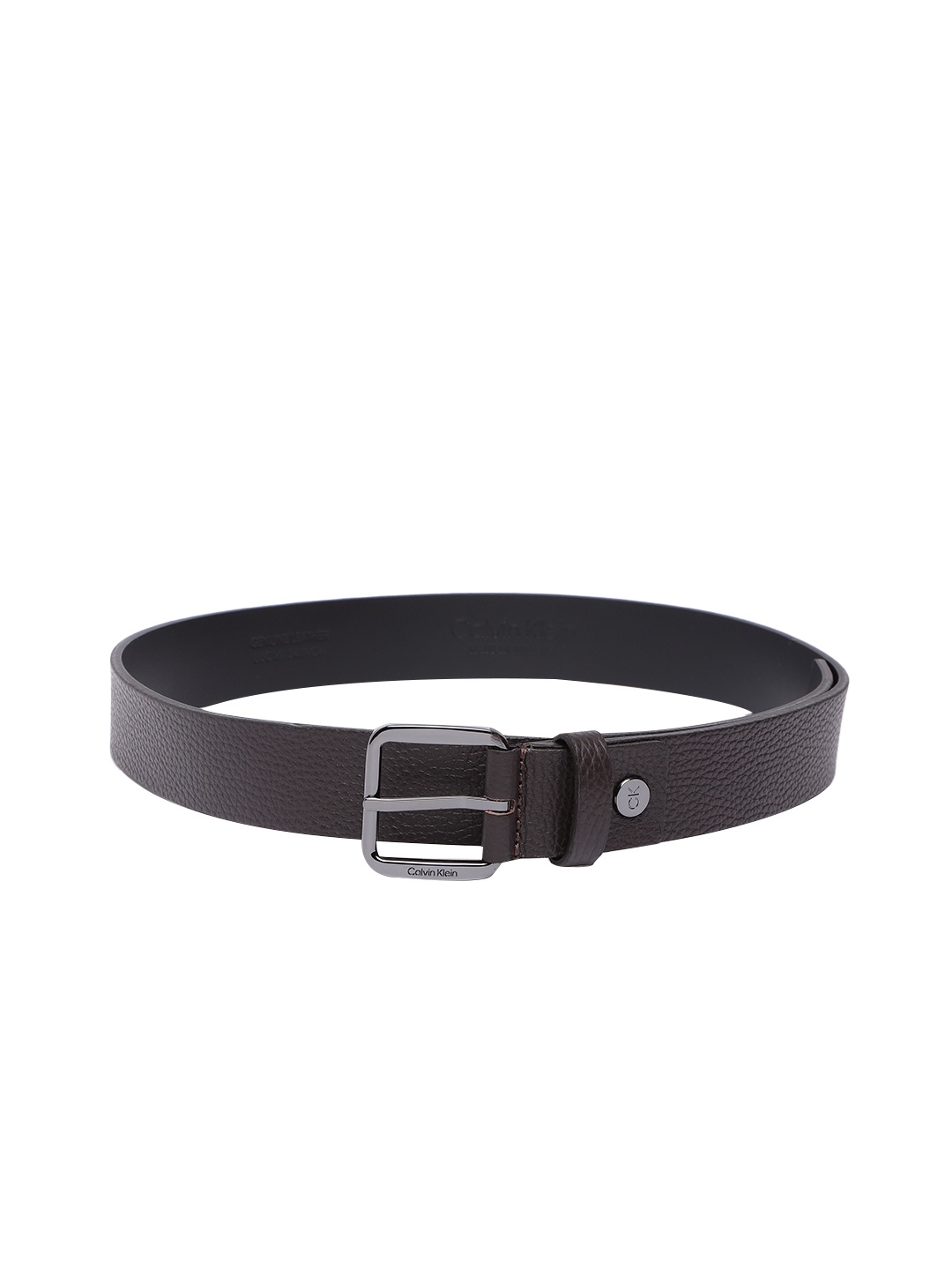 

Calvin Klein Men Leather Belt, Brown