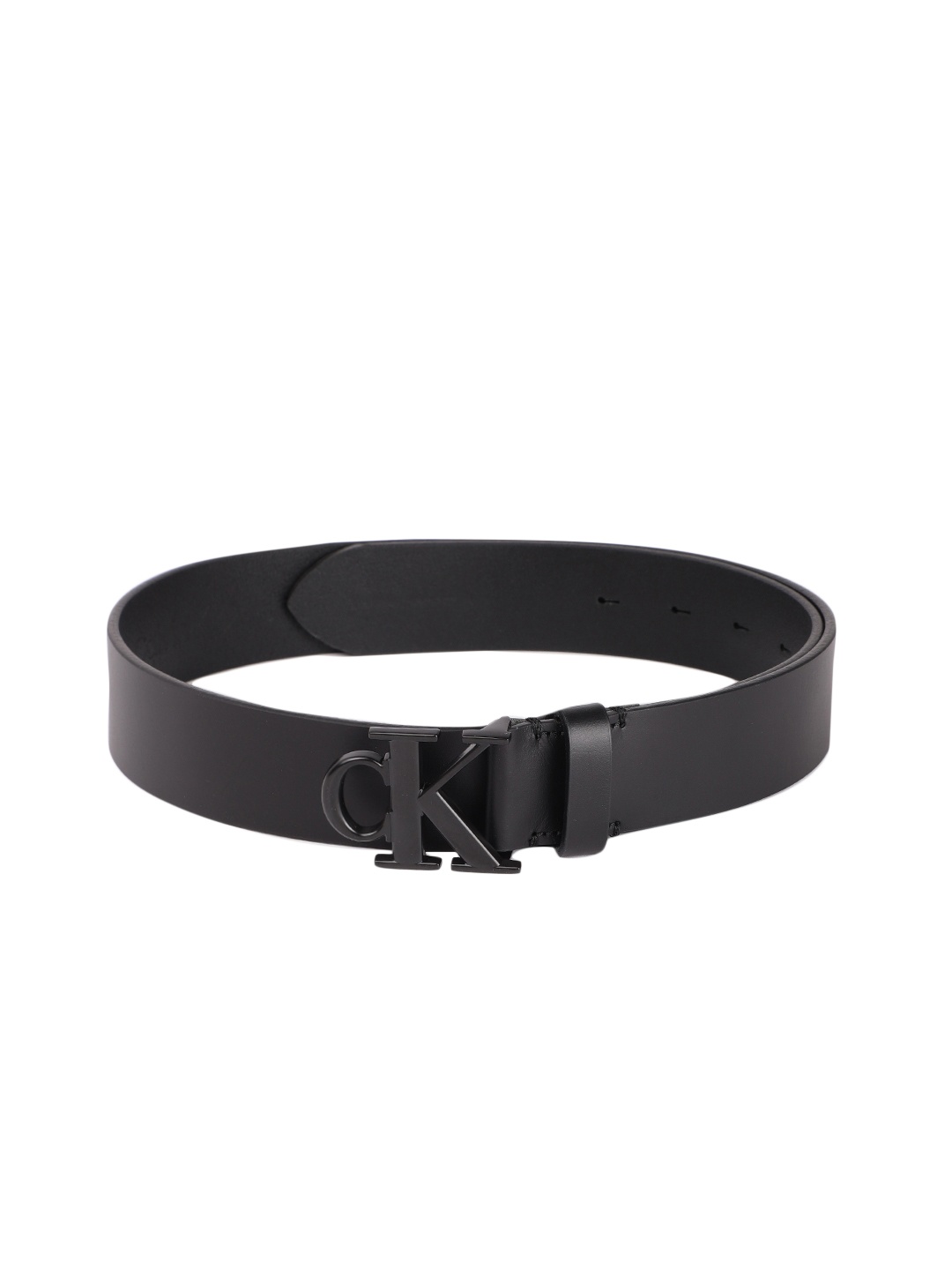 

Calvin Klein Men Solid Leather Belt, Black