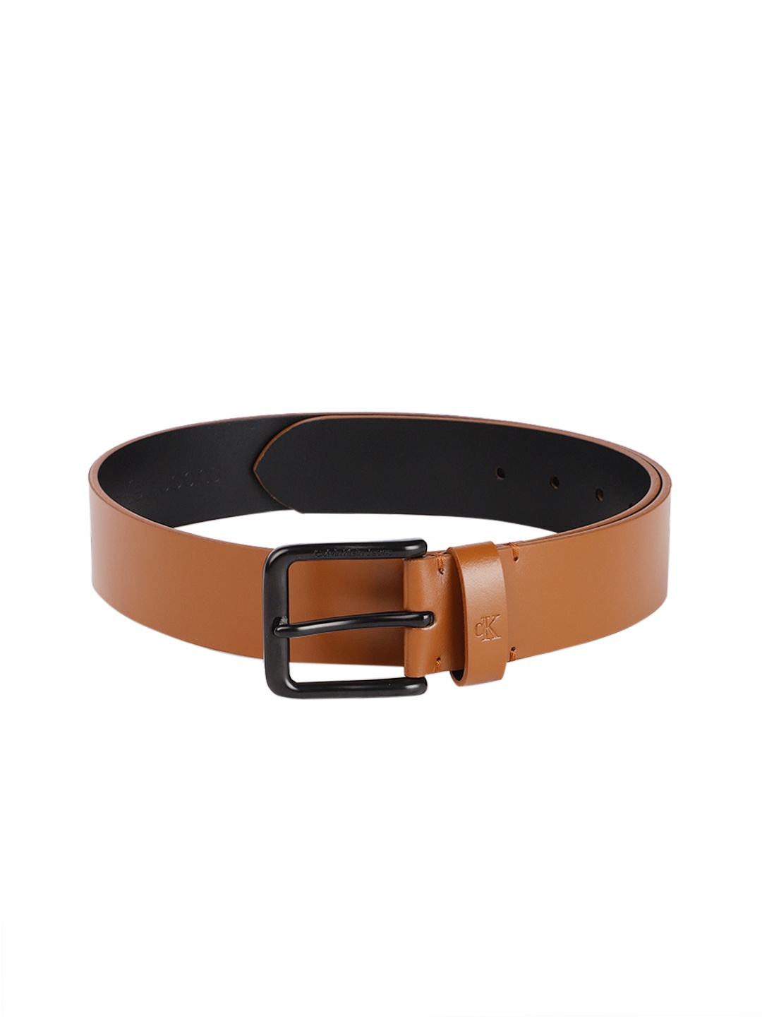 

Calvin Klein Men Leather Belt, Brown