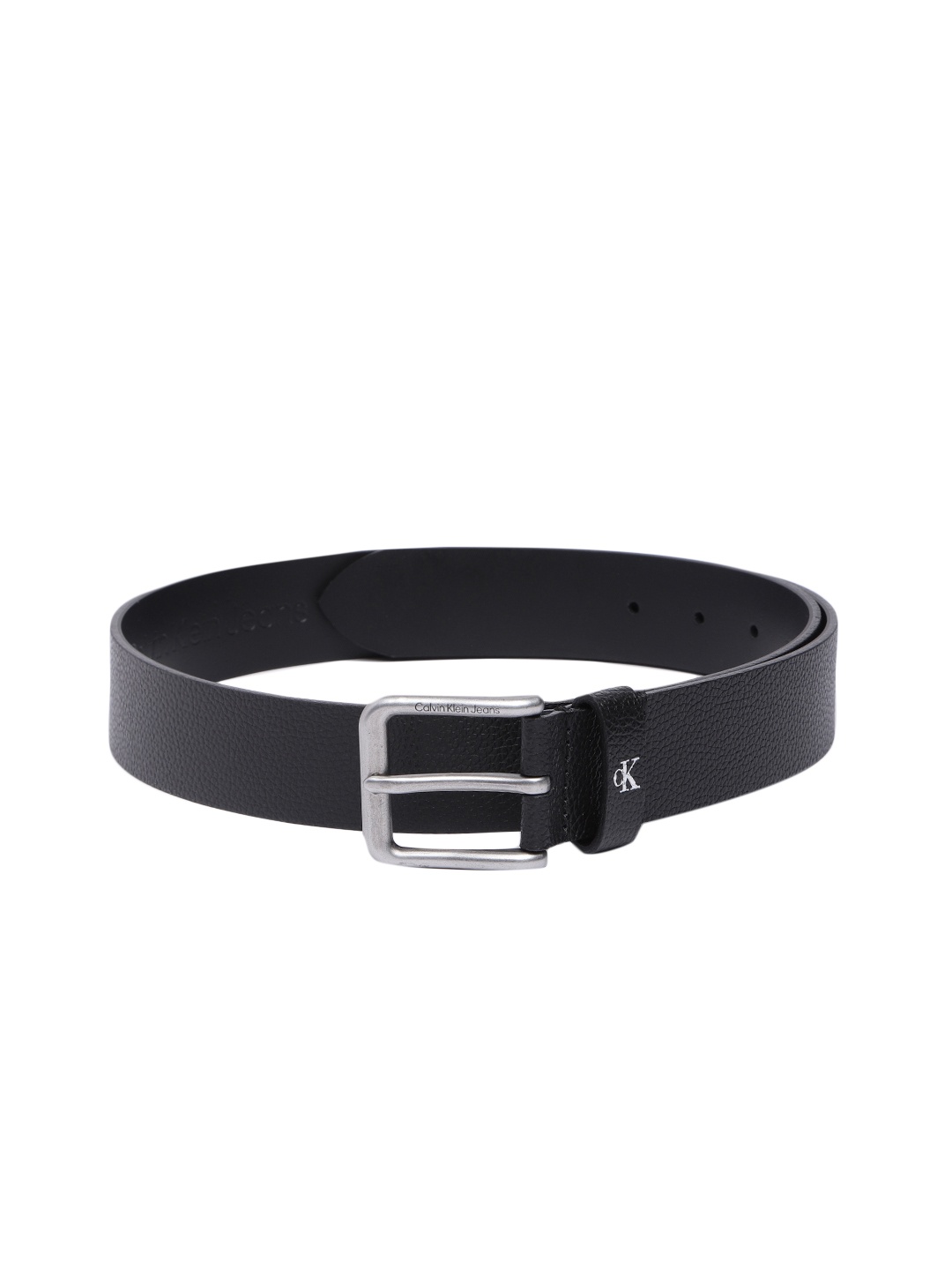 

Calvin Klein Men Leather Belt, Black