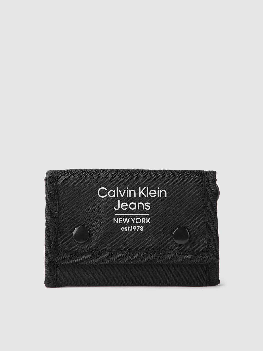 

Calvin Klein Men Three Fold Wallet, Black