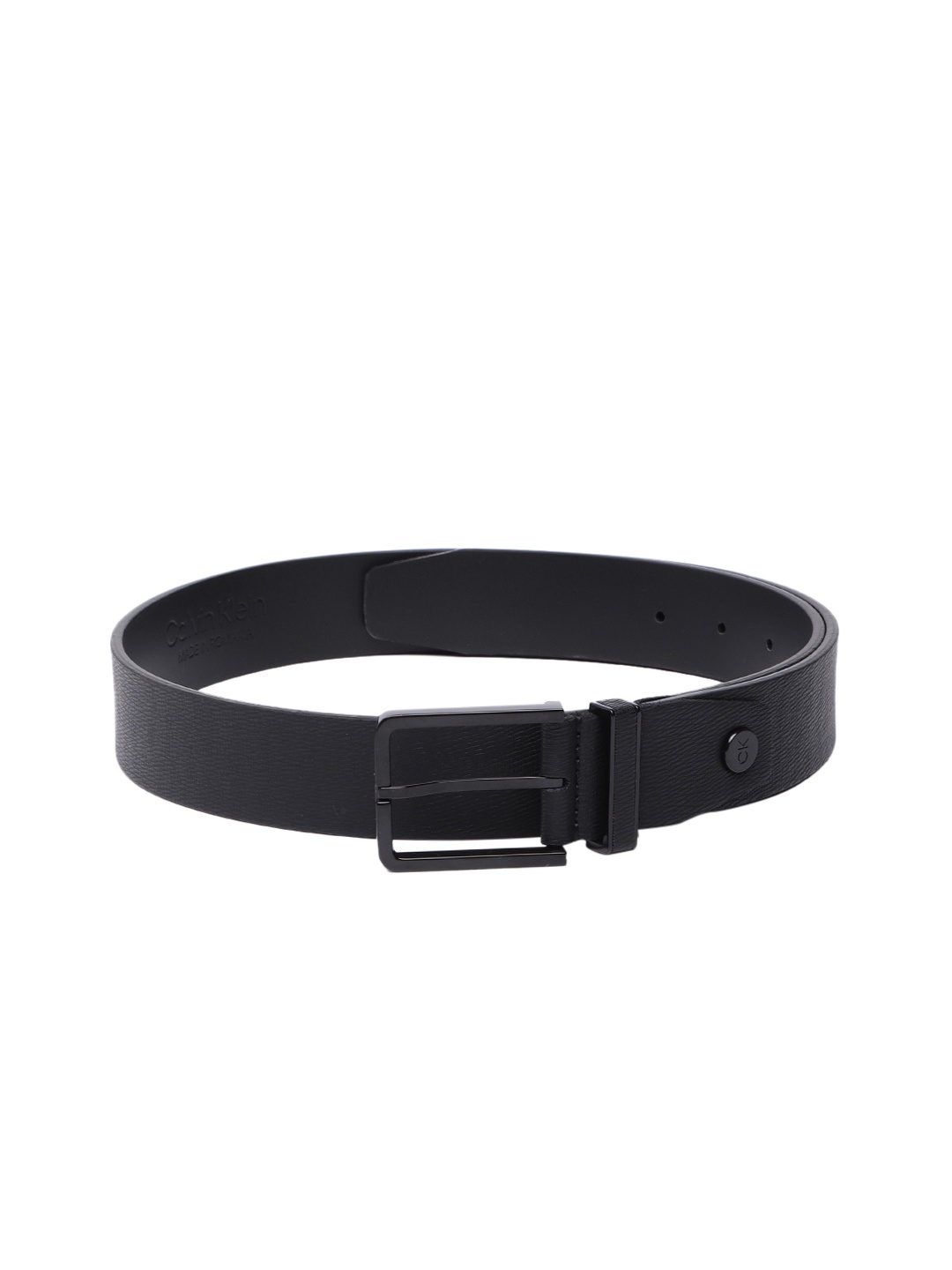 

Calvin Klein Men Textured Belt, Black