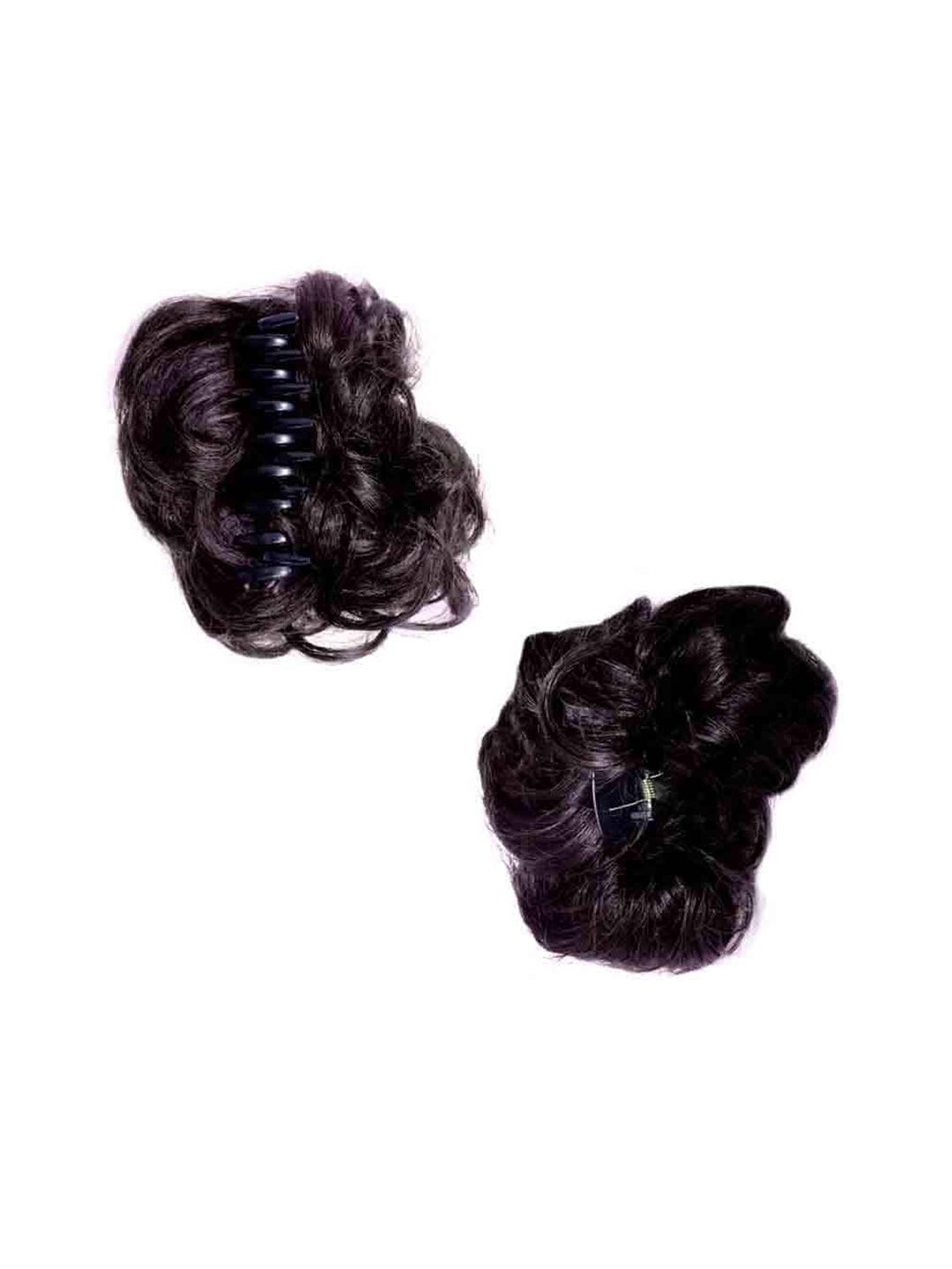 

CHRONEX Synthetic Nylon Juda Hair Bun Extension Clutcher - Natural Brown