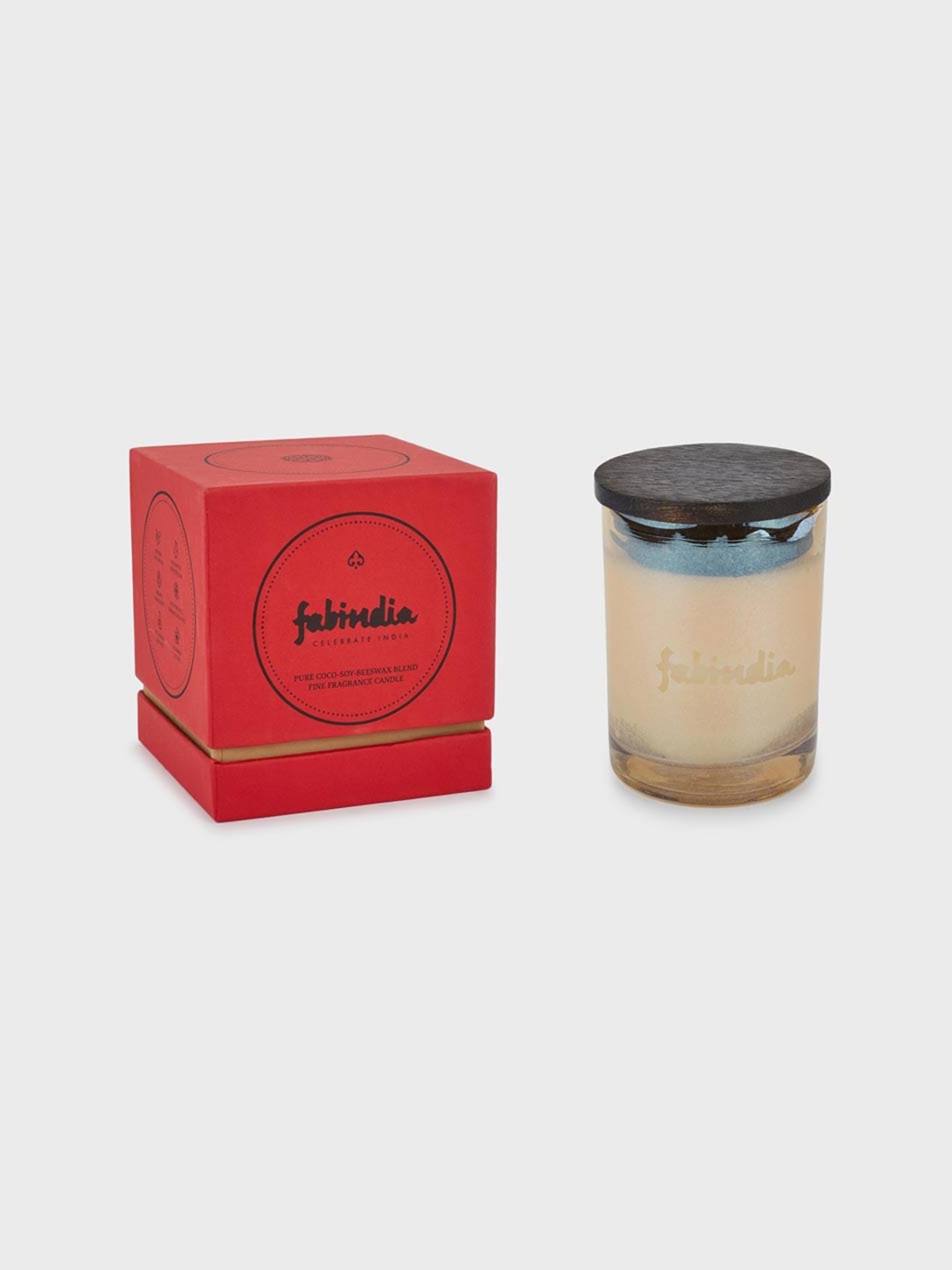 

Fabindia Dakshin Spirit Adhrit Jar Scented Candle, Gold