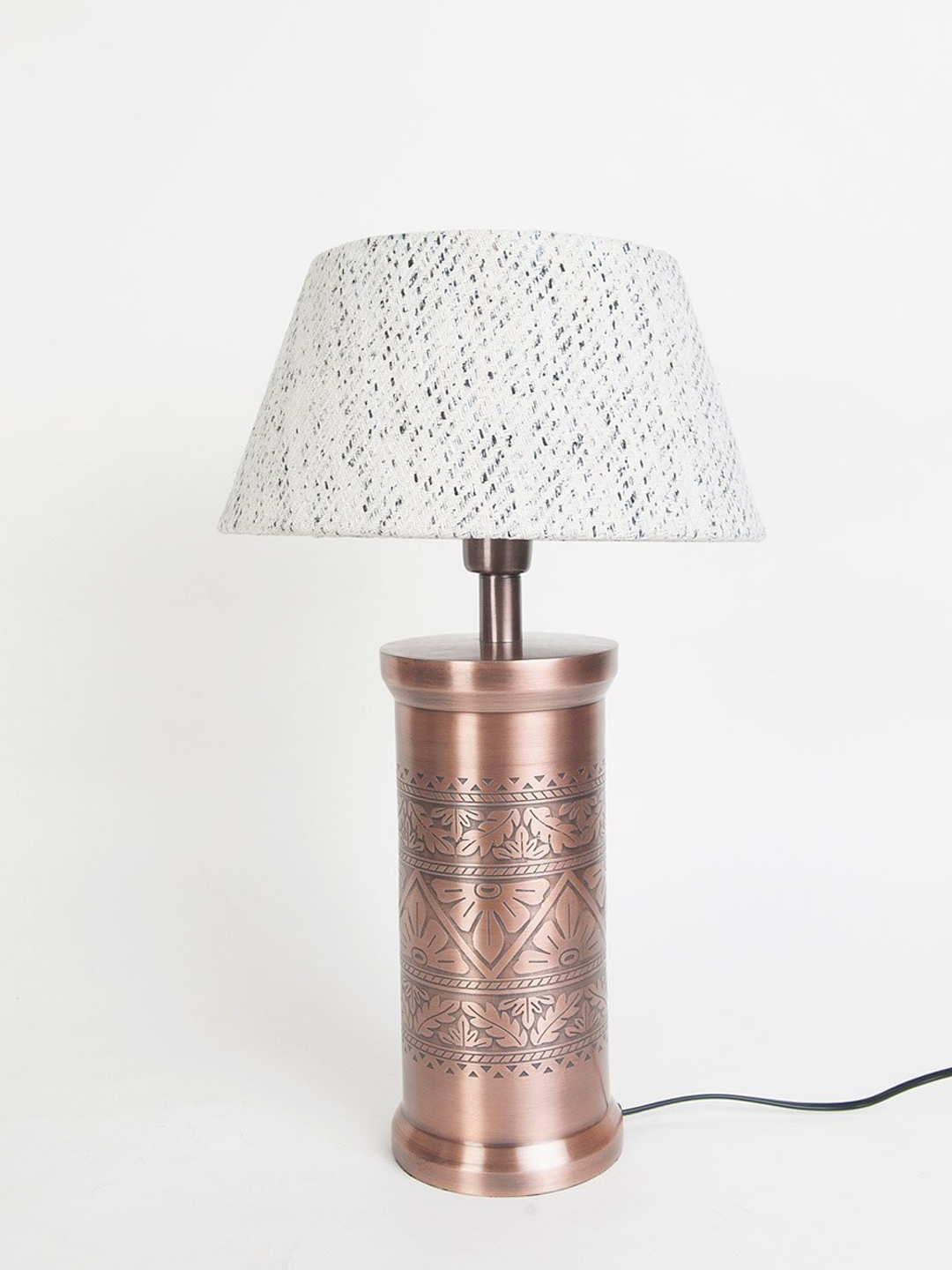 

Fabindia Dirgha White Textured Acrylic Lampshade