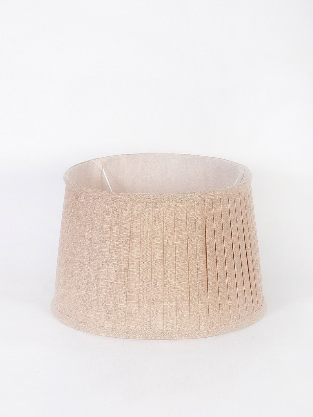 

Fabindia Niha Beige-Coloured Textured Frustum Lampshade