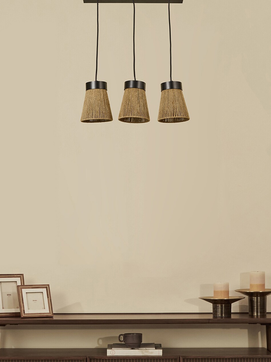 

Fabindia Beige Jivita Cluster Lamp - Design 1