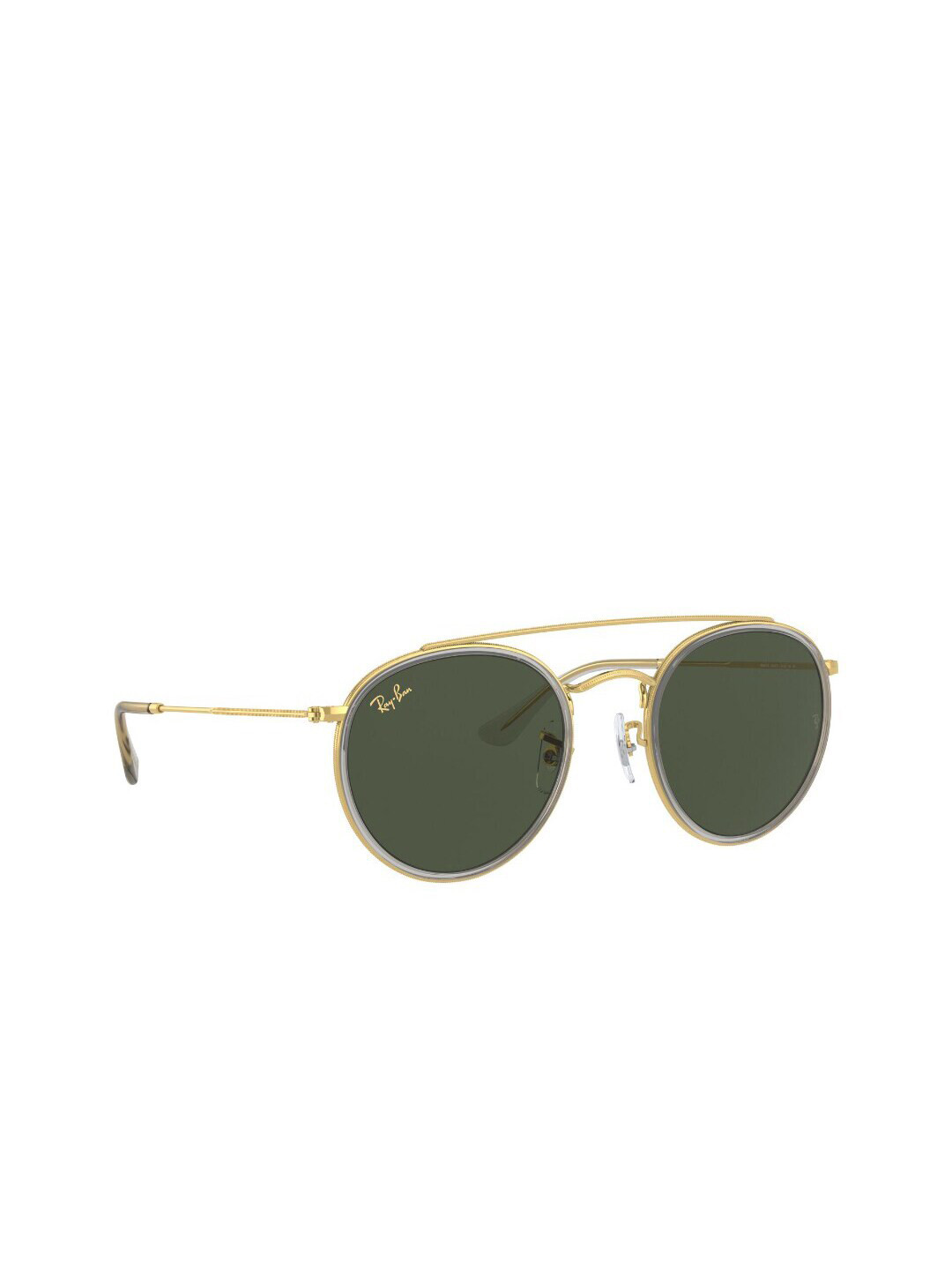 

Ray-Ban Unisex UV Protected Green Lens Round Sunglasses - 0RB3647N92103151