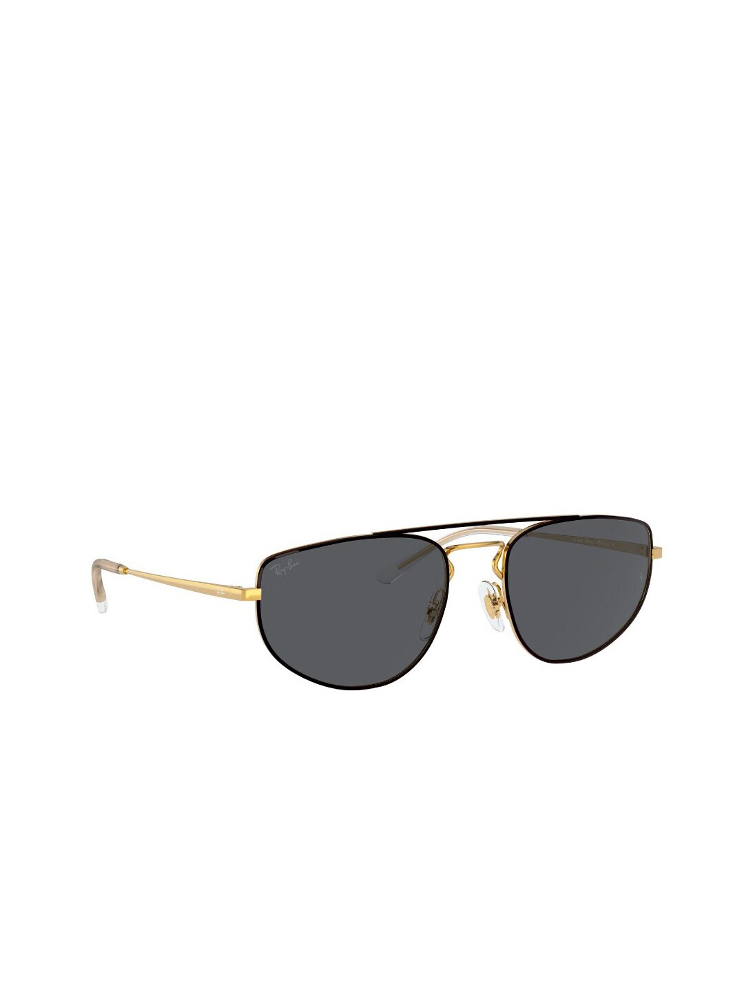 

Ray-Ban Unisex Aviator Sunglass with UV Protected Lens 8056597370837, Black