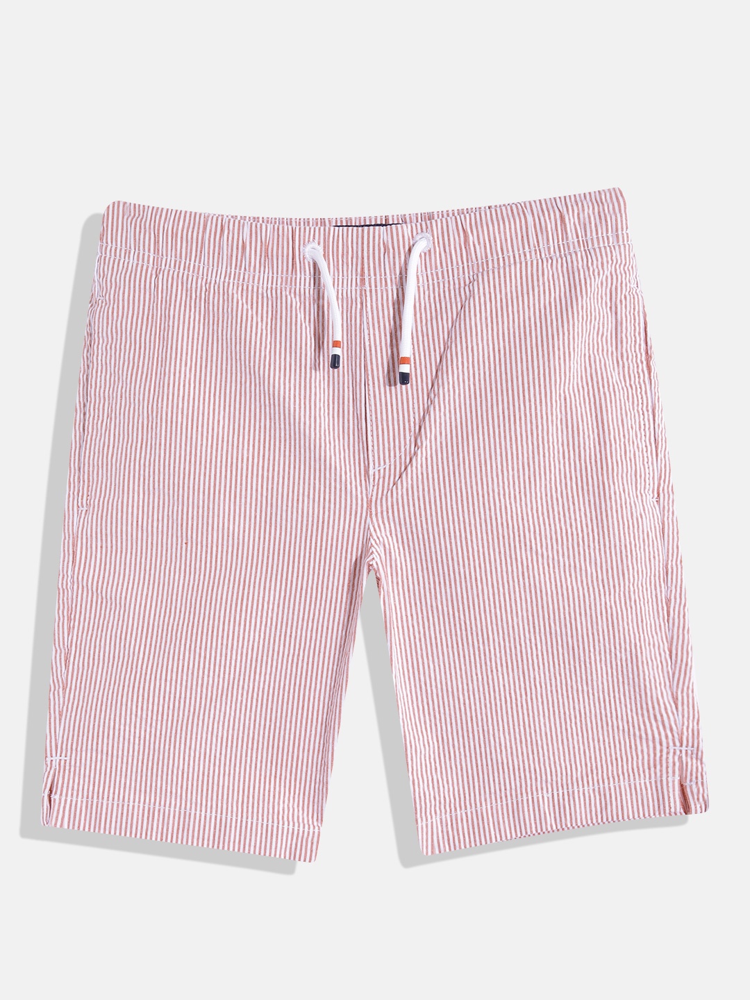 

Tommy Hilfiger Boys Striped Shorts, Red
