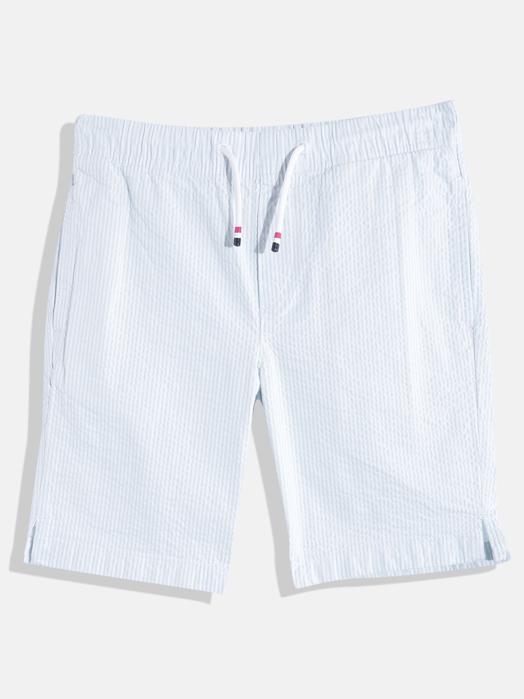 

Tommy Hilfiger Boys Striped Shorts, Blue