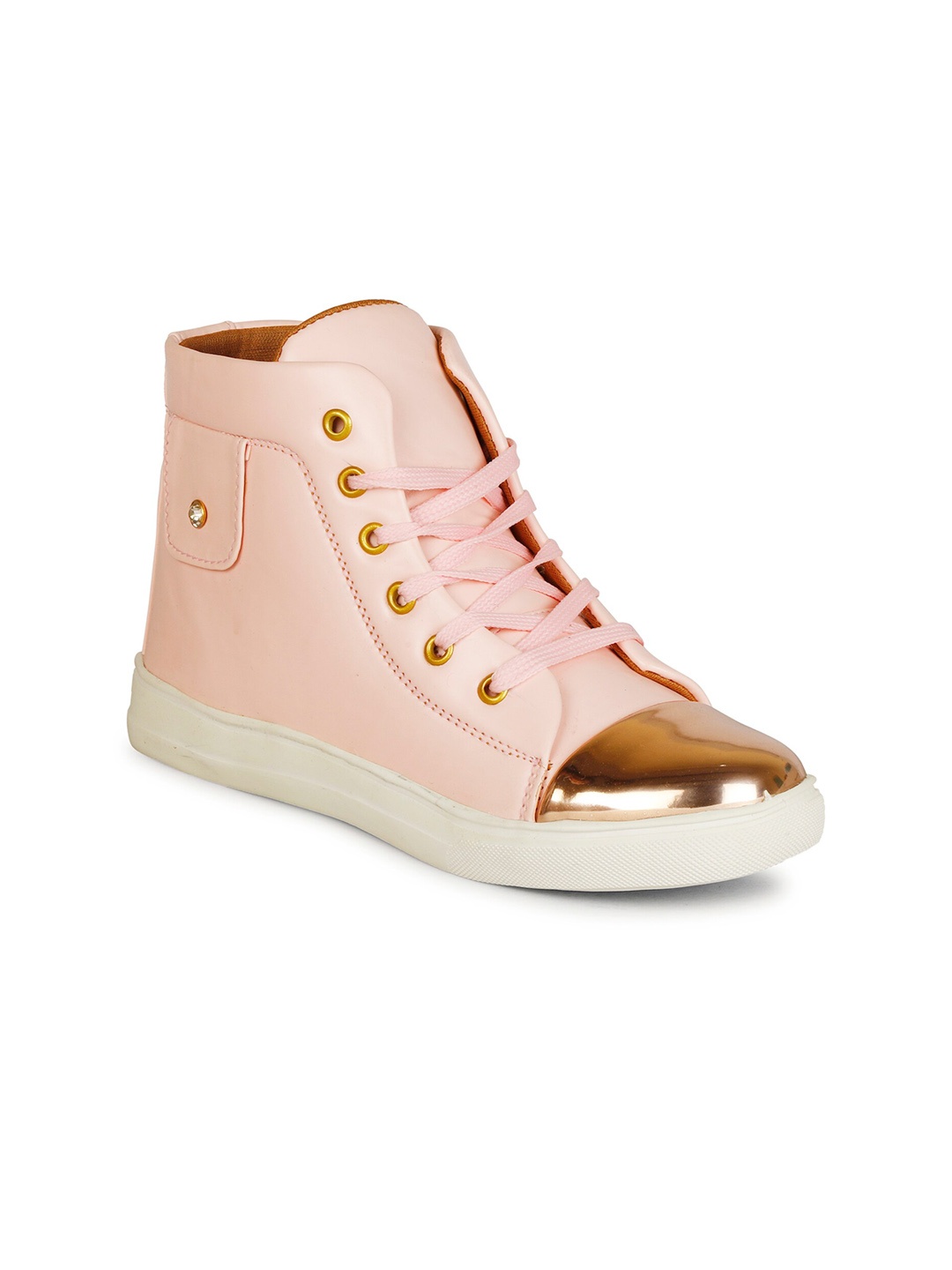 

Krafter Women Mid-Top Regular Boots, Pink