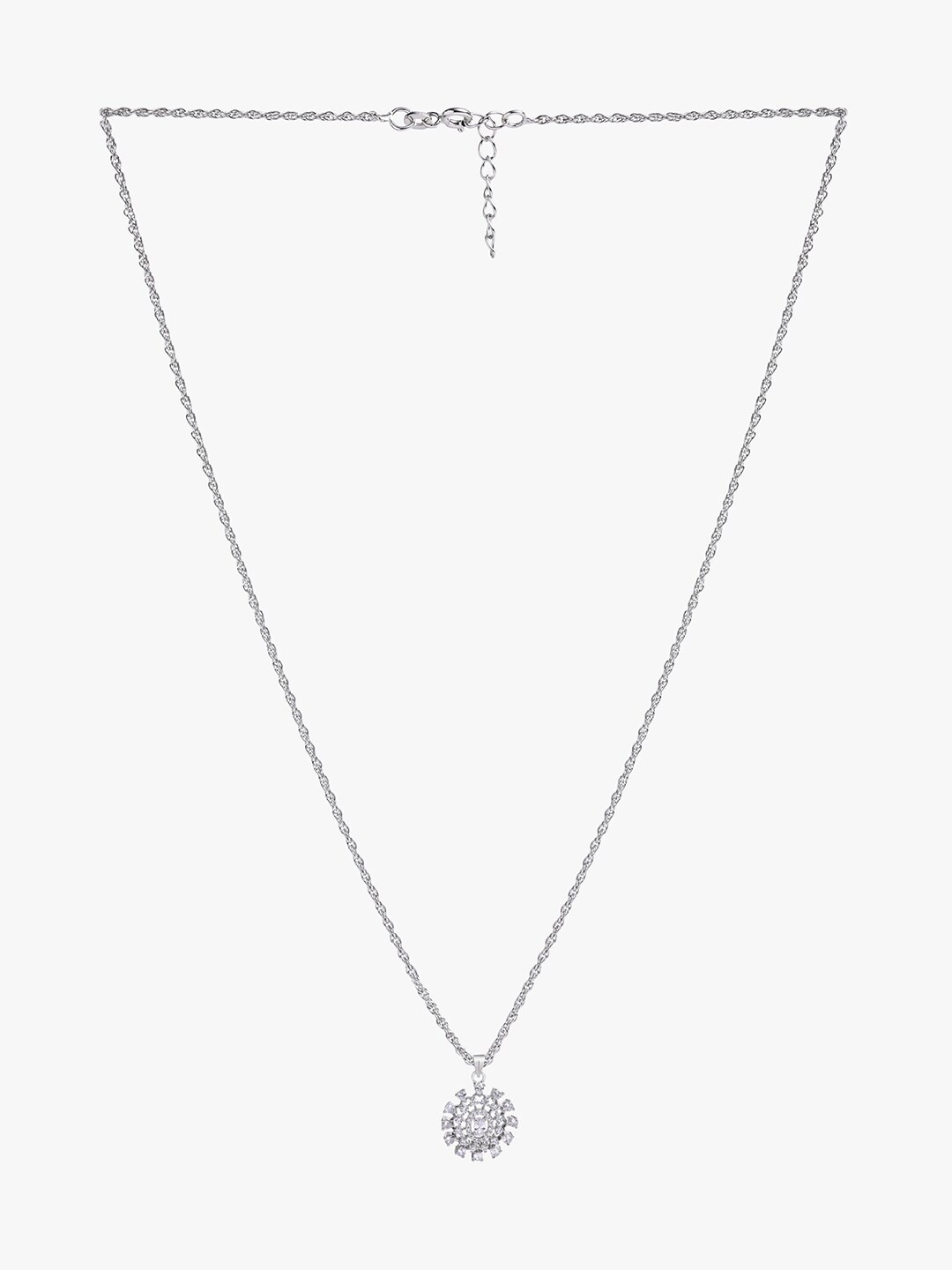 

March by FableStreet Sterling Silver Rhodium-Plated Necklace