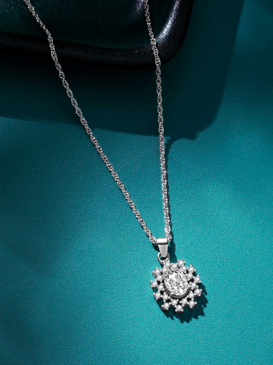 

March by FableStreet Sterling Silver Rhodium-Plated Chain