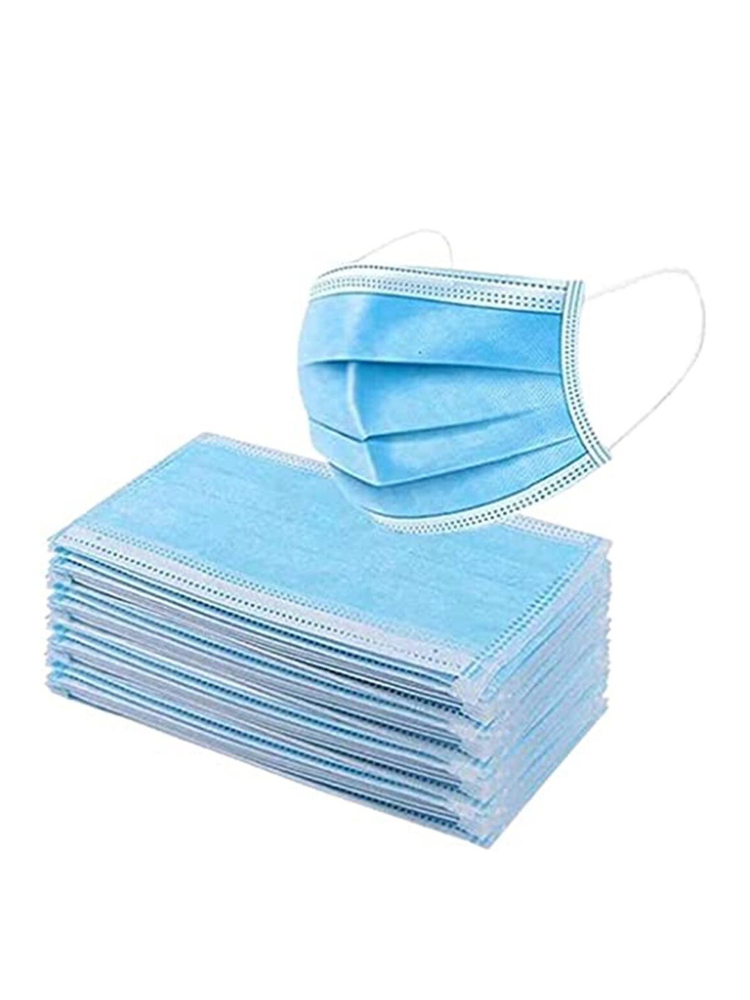 

Swiss Design 100-Pcs 3 Ply Surgical Face Masks, Blue