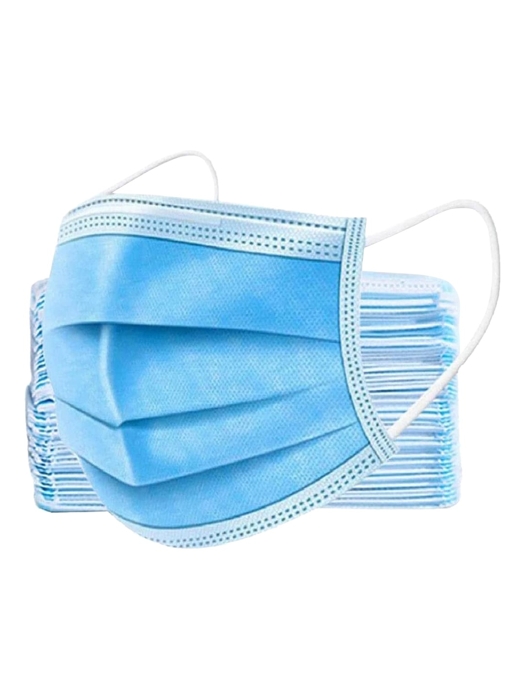

Swiss Design 100-Pcs 3 Ply Surgical Face Masks, Blue