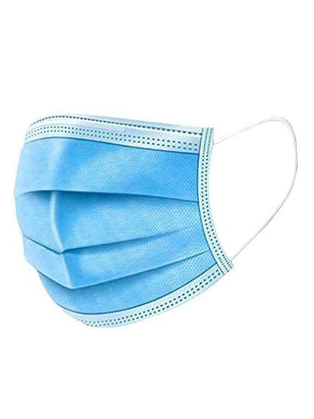 Swiss Design 100-Pcs 3 Ply Surgical Face Masks, Blue