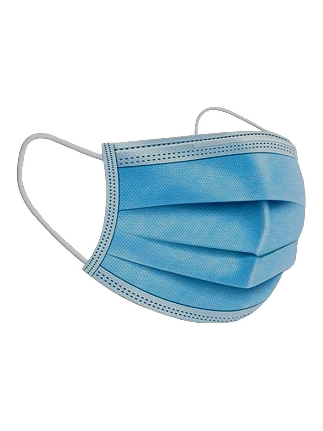 Swiss Design 100-Pcs 3 Ply Surgical Face Masks, Blue