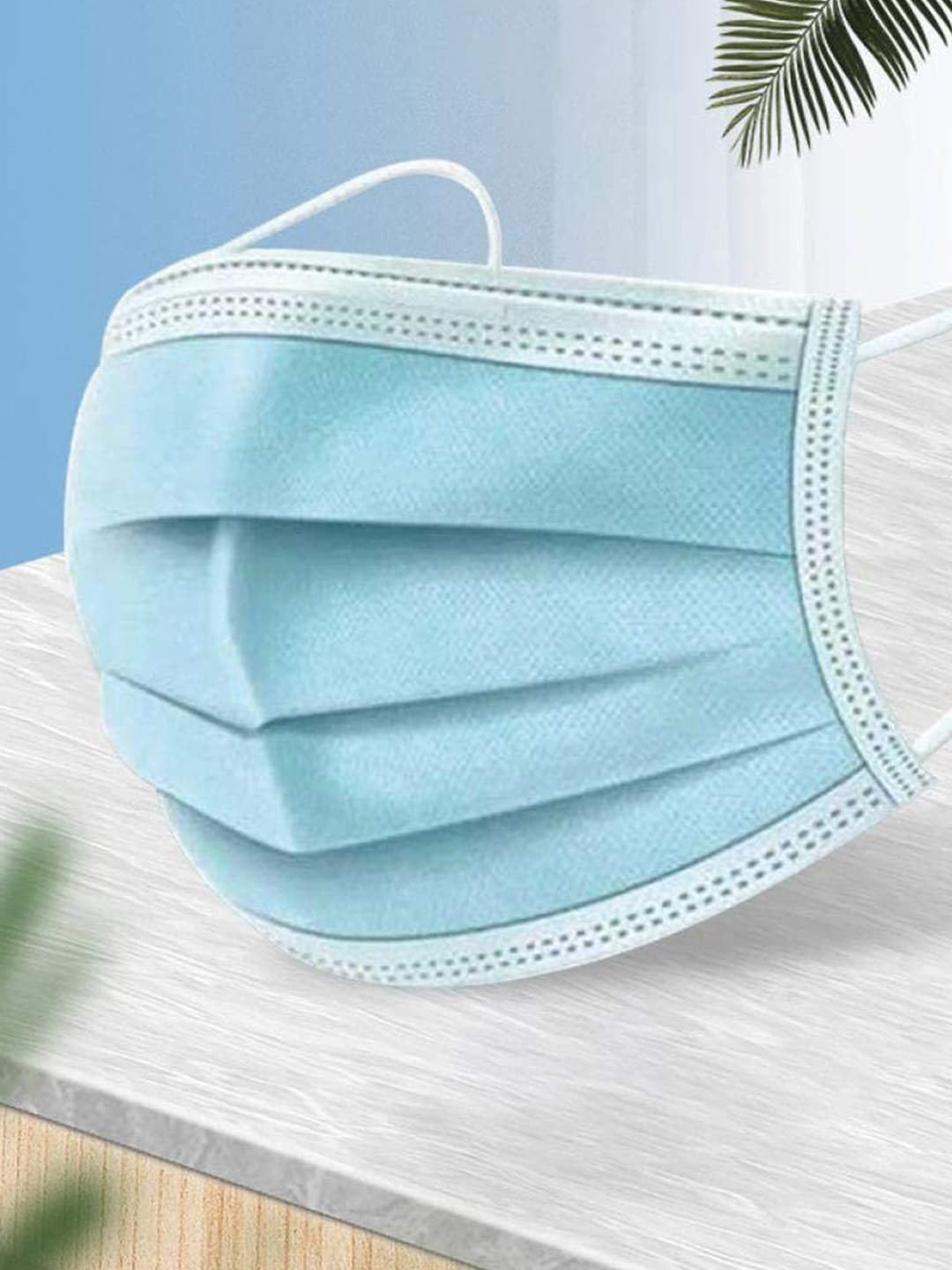

Swiss Design 100-Pcs 3 Ply Surgical Face Masks, Blue