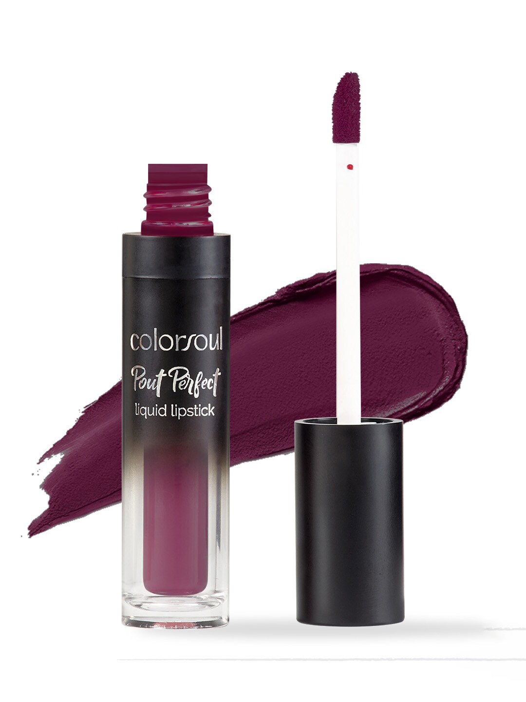 

Colorsoul Pout Perfect Matte Liquid Lipstick 4.5 ml - Burnt Cranberry 07, Purple