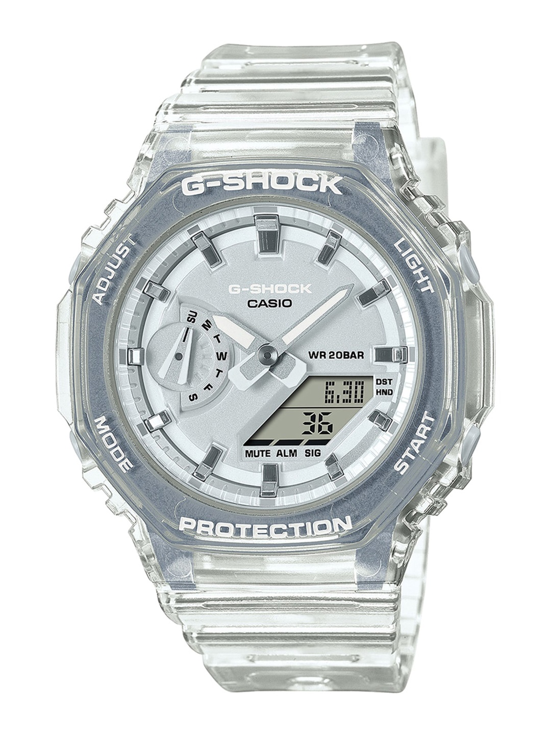 

CASIO Women Analogue and Digital Watch G1291, White