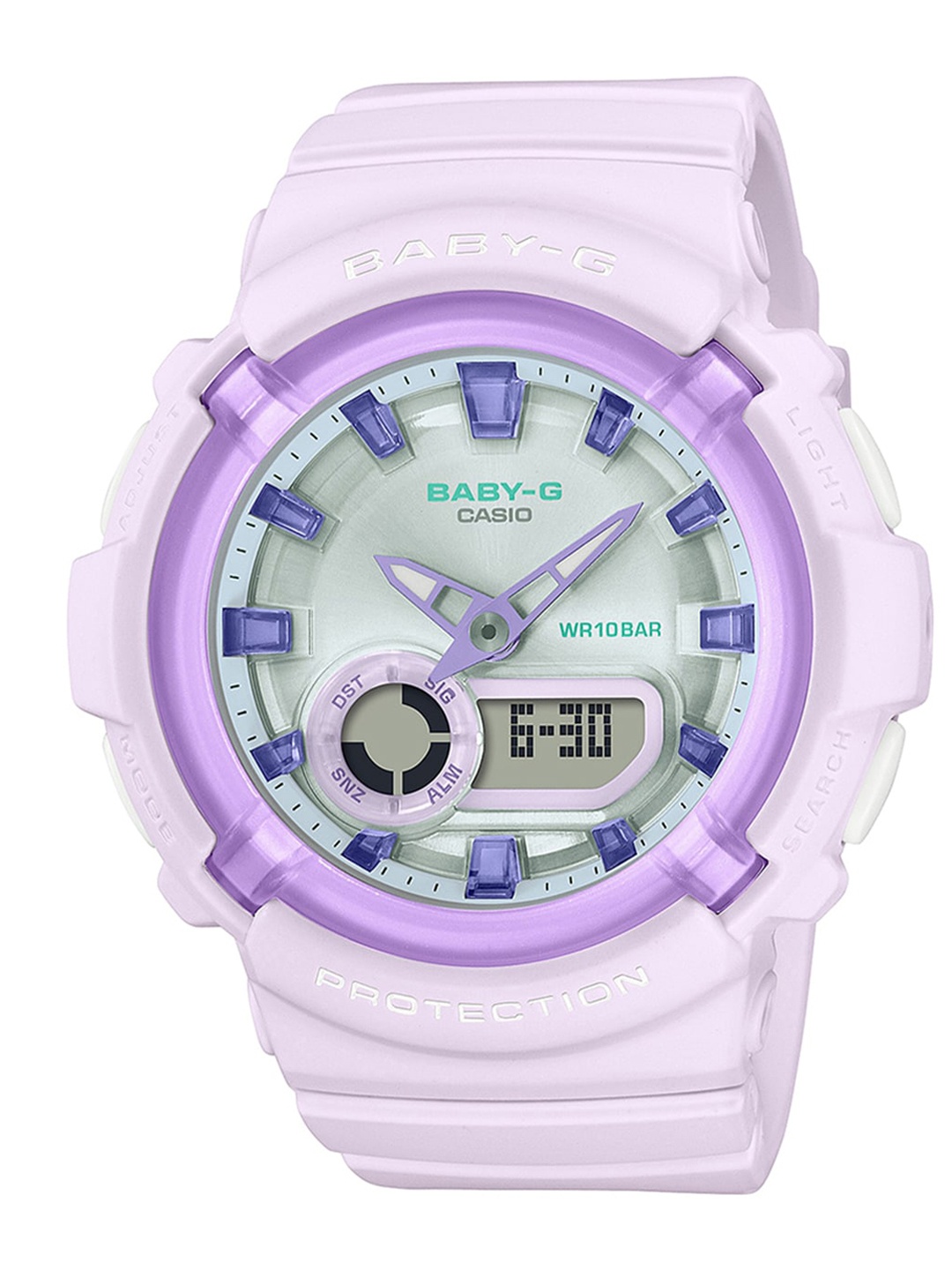 

CASIO Women Analogue and Digital Chronograph Watch B231, Pink