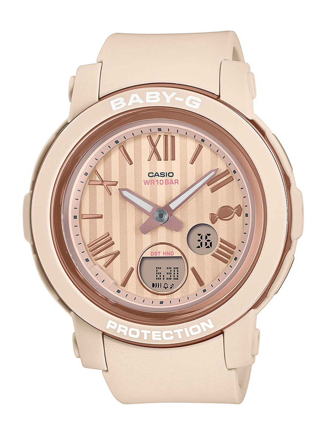 

CASIO Women Analogue Chronograph Watch B232, Pink