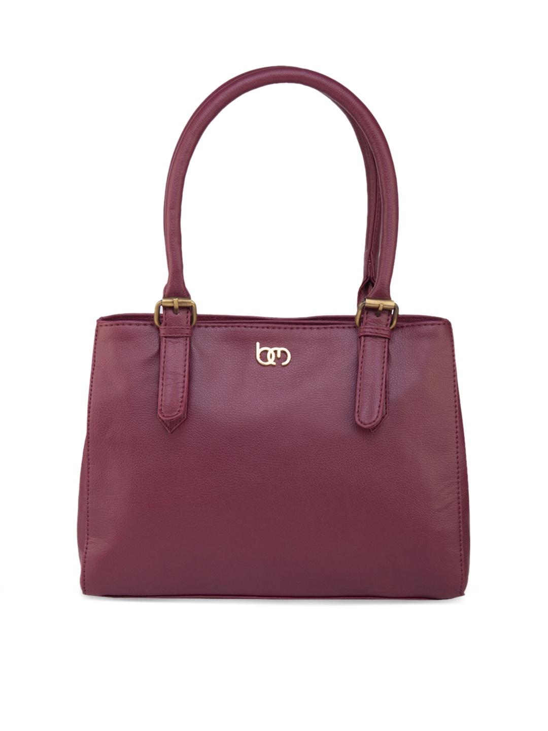 

Bagsy Malone Maroon Solid Handheld Bag