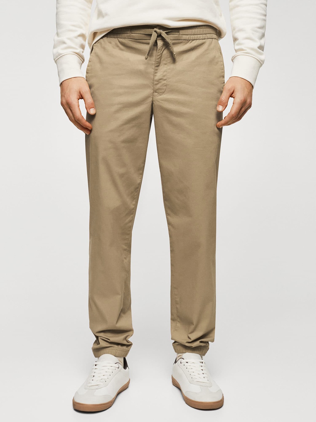 

MANGO MAN Sustainable Joggers, Khaki