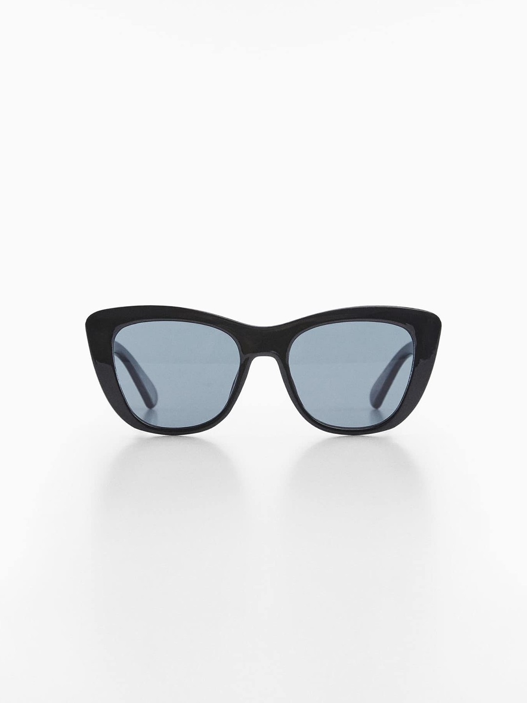 

MANGO Women Cateye Sunglasses with UV Protected Lens 47050085, Blue