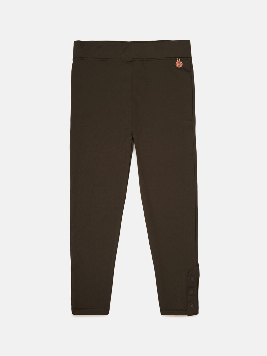 

Angel & Rocket Girls Ankle-Length Leggings, Olive
