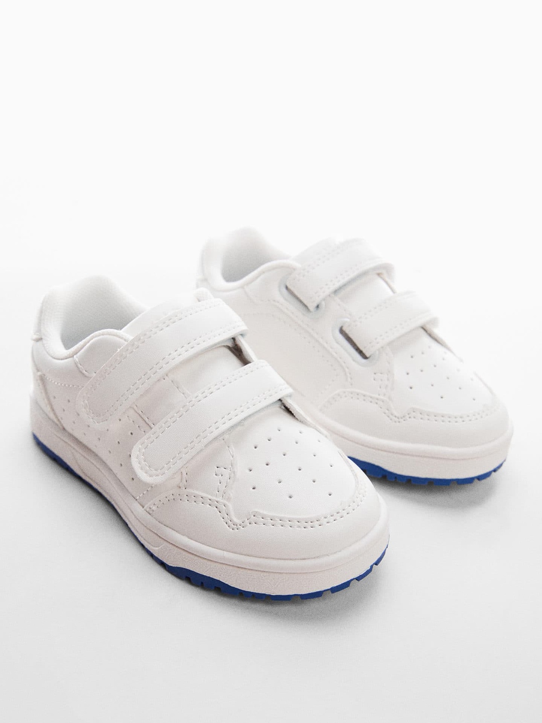

Mango Kids Boys Perforated Sneakers, White