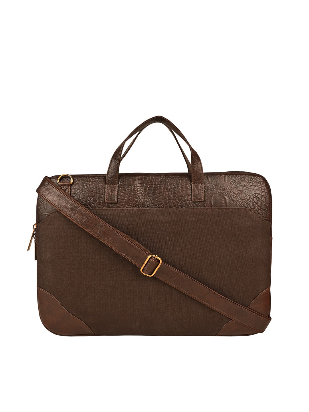 

Vivinkaa Textured Laptop Bag, Brown
